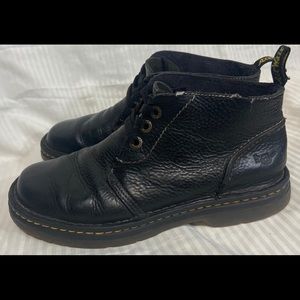 Dr Martens Black Leather Boots